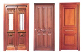 wooden doors