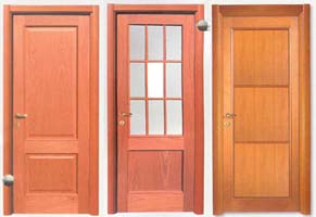 wooden doors
