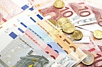 money on table